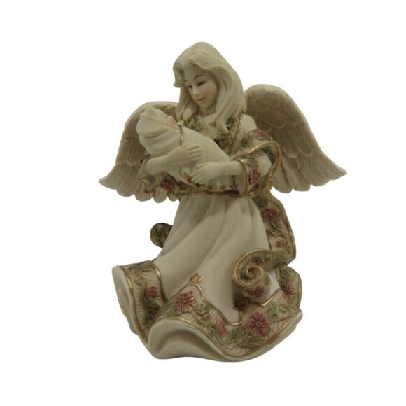Sarahs Angels "Mother & Child" Figurine Collectible 2005 Avon Polystone 4" Tall - Picture 1 of 10